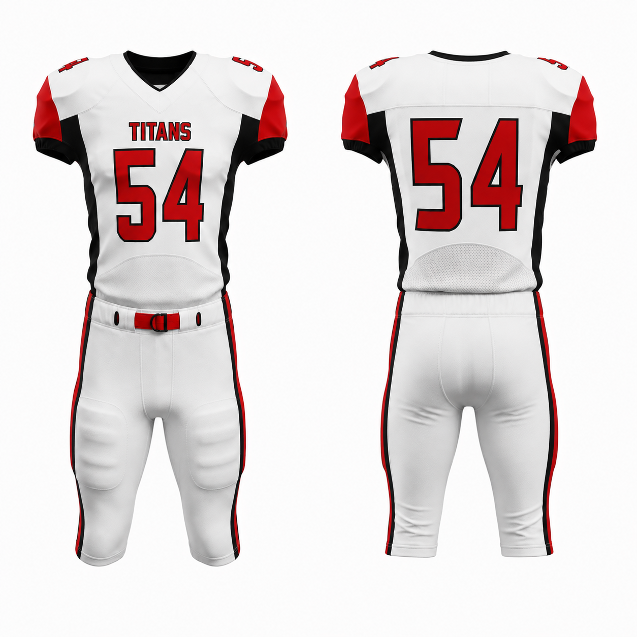 Professional Football Uniform
