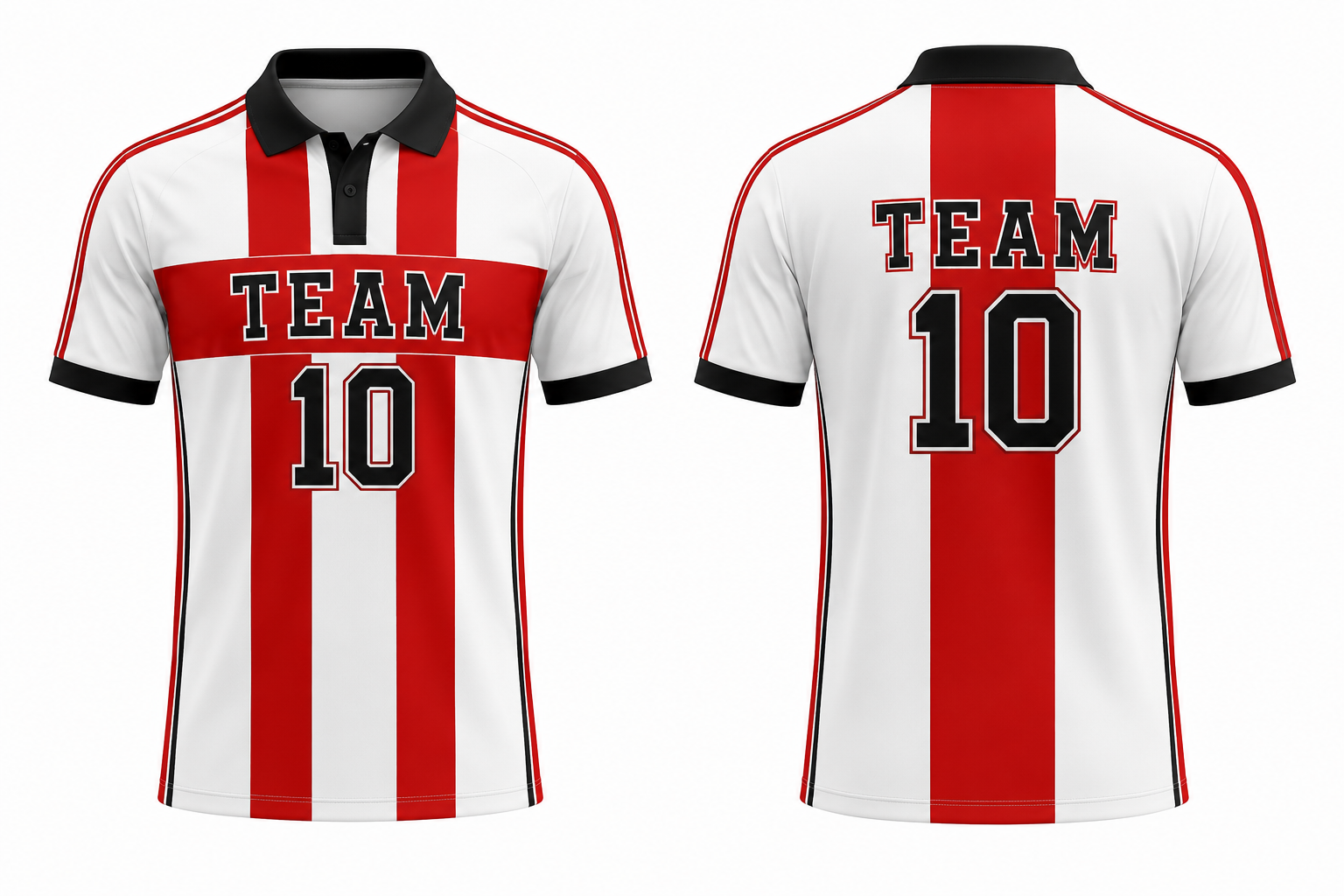 Soccer Polo Style Jersey