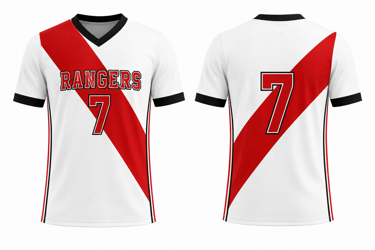 Soccer V-Neck Jersey