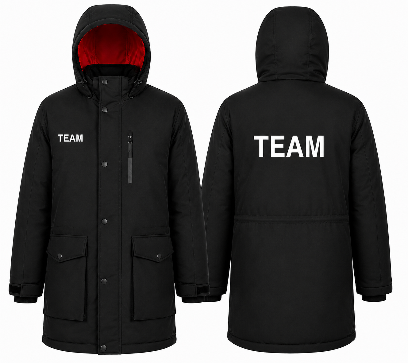 Volleyball Parka Winter Jacket