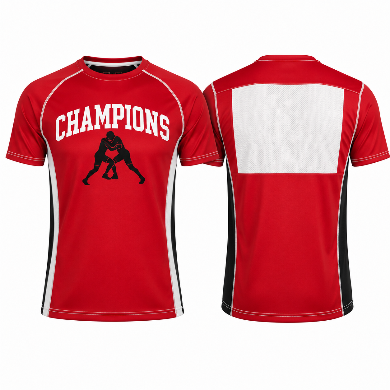 Wrestling Short Sleeve Performance Shirt